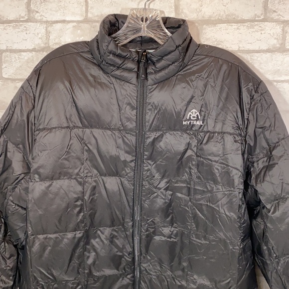 My trail black nylon jacket size Large - Picture 2 of 11